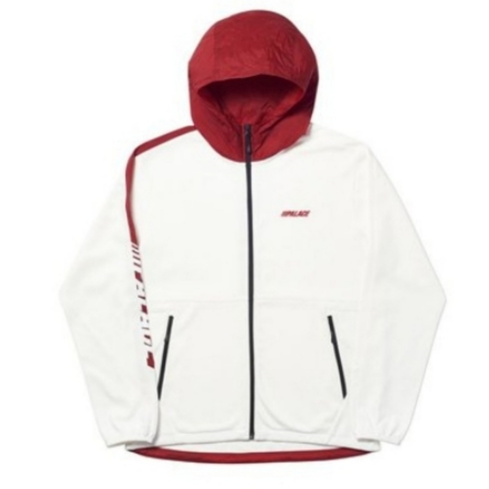 Palace skateboard Waximum Echo Tech Fleece Hood hoodie sweatshirt full zip S M